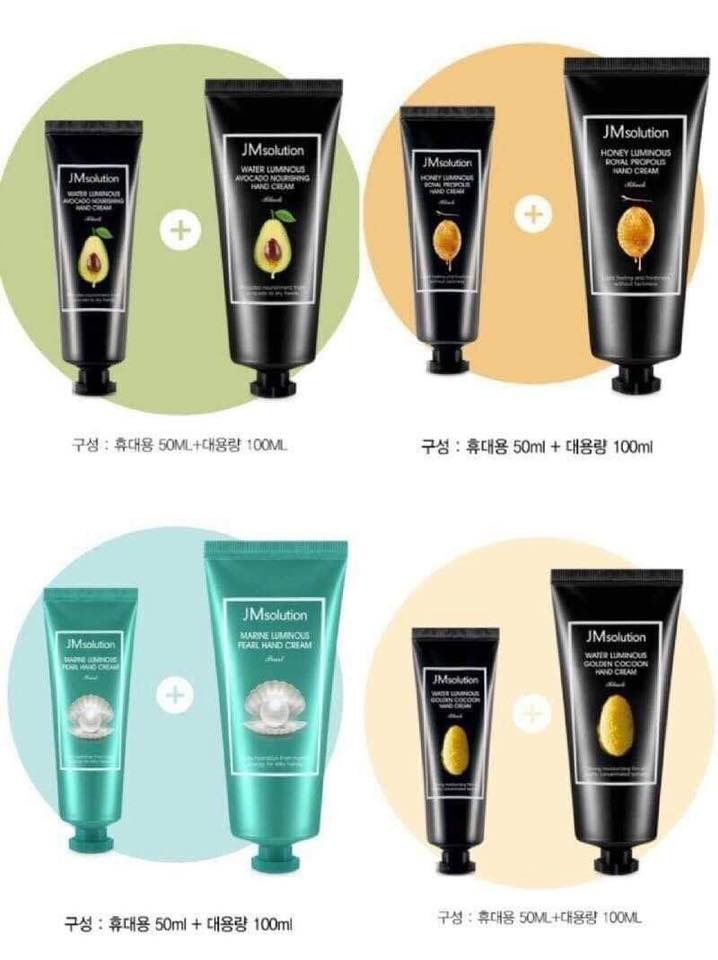 正韓國jm 珍珠美白護手霜 滋養滋潤保濕護手霜50ml 100ml Alice Co