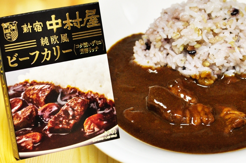 現貨 新宿中村屋純歐風紅酒燉牛肉咖哩調理包中辣 微波即食 2104432 跟著mina醬旅遊玩樂購物趣